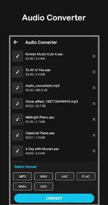 Video Converter android App screenshot 3